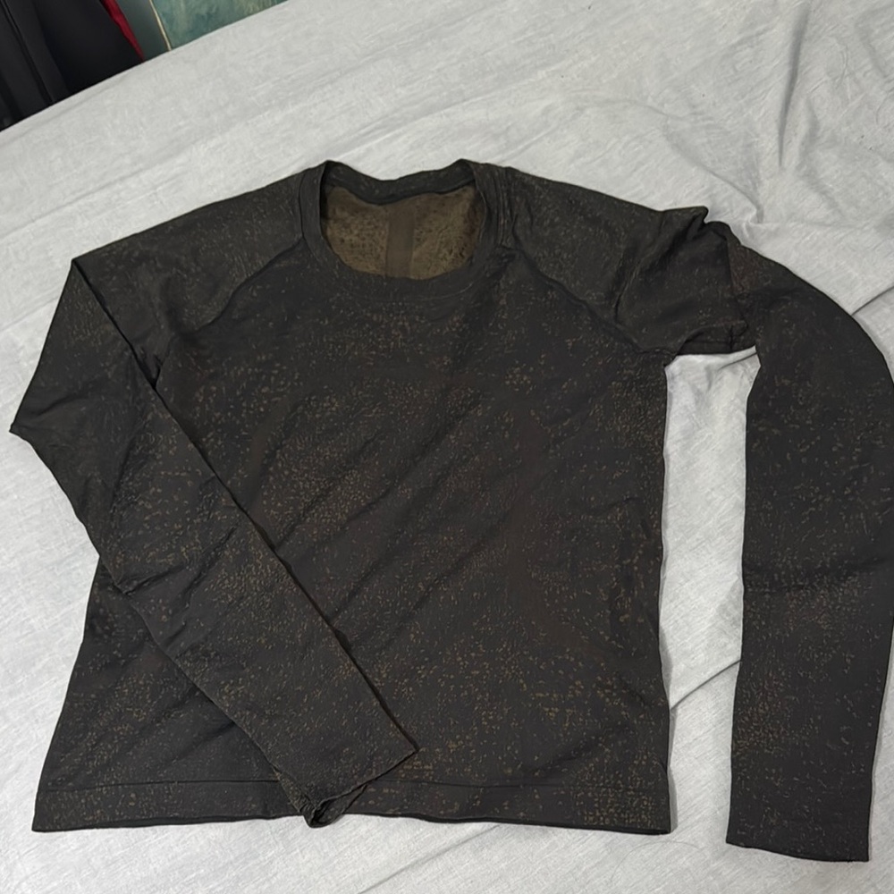 lululemon athletica Black Long Sleeve Tee